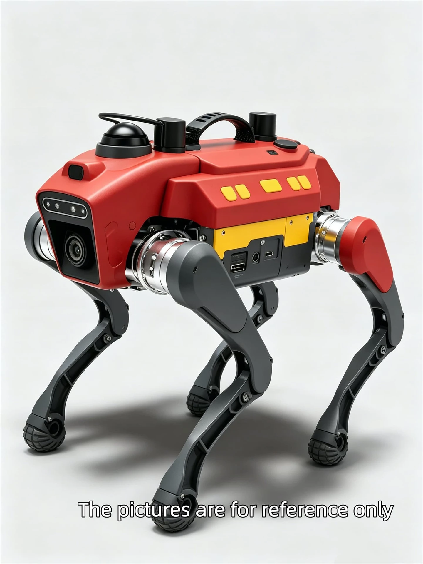 Intelligenter Inspektions-Vierbeinroboter für Sicherheits- und Industrieinspektion